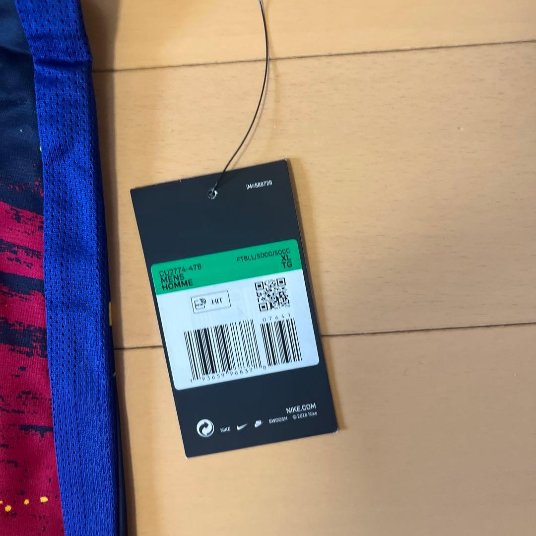 19/20シーズン　FCバルセロナ プレマッチトップ XL