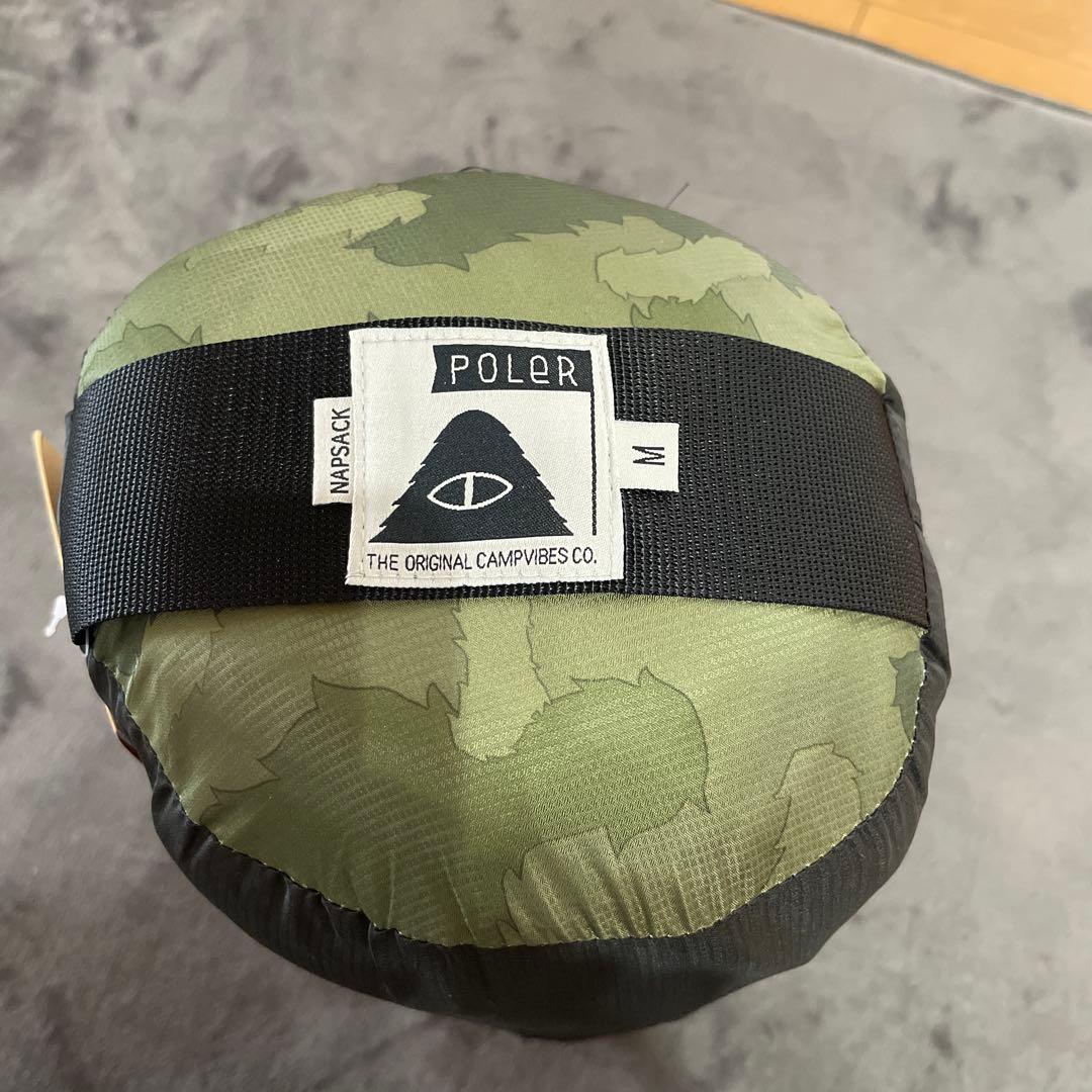 POLERポーラー NAPSACK 寝袋　FURRY CAMO