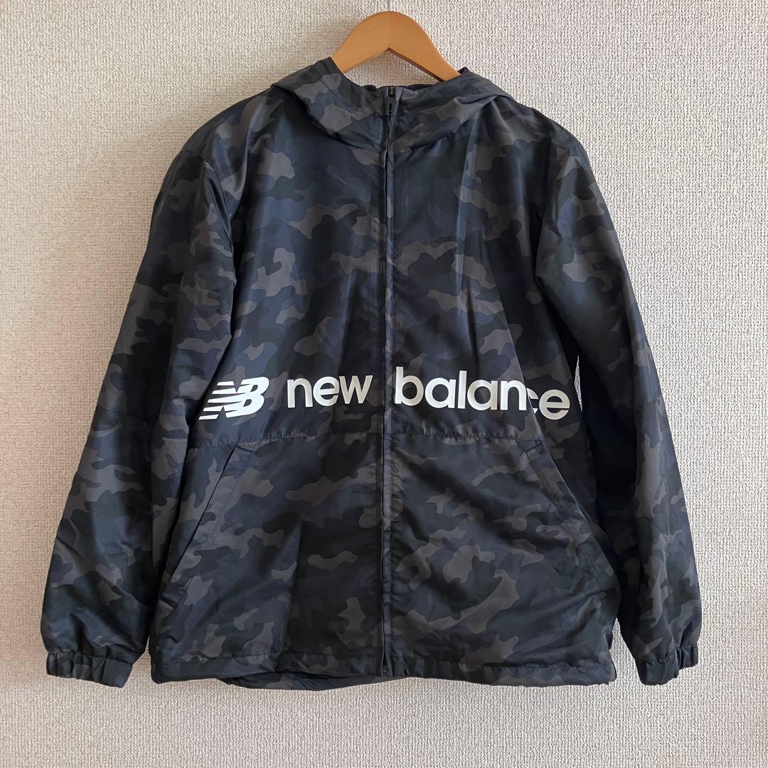 【美品】New Balance カモフラージュジャージ上下セット S