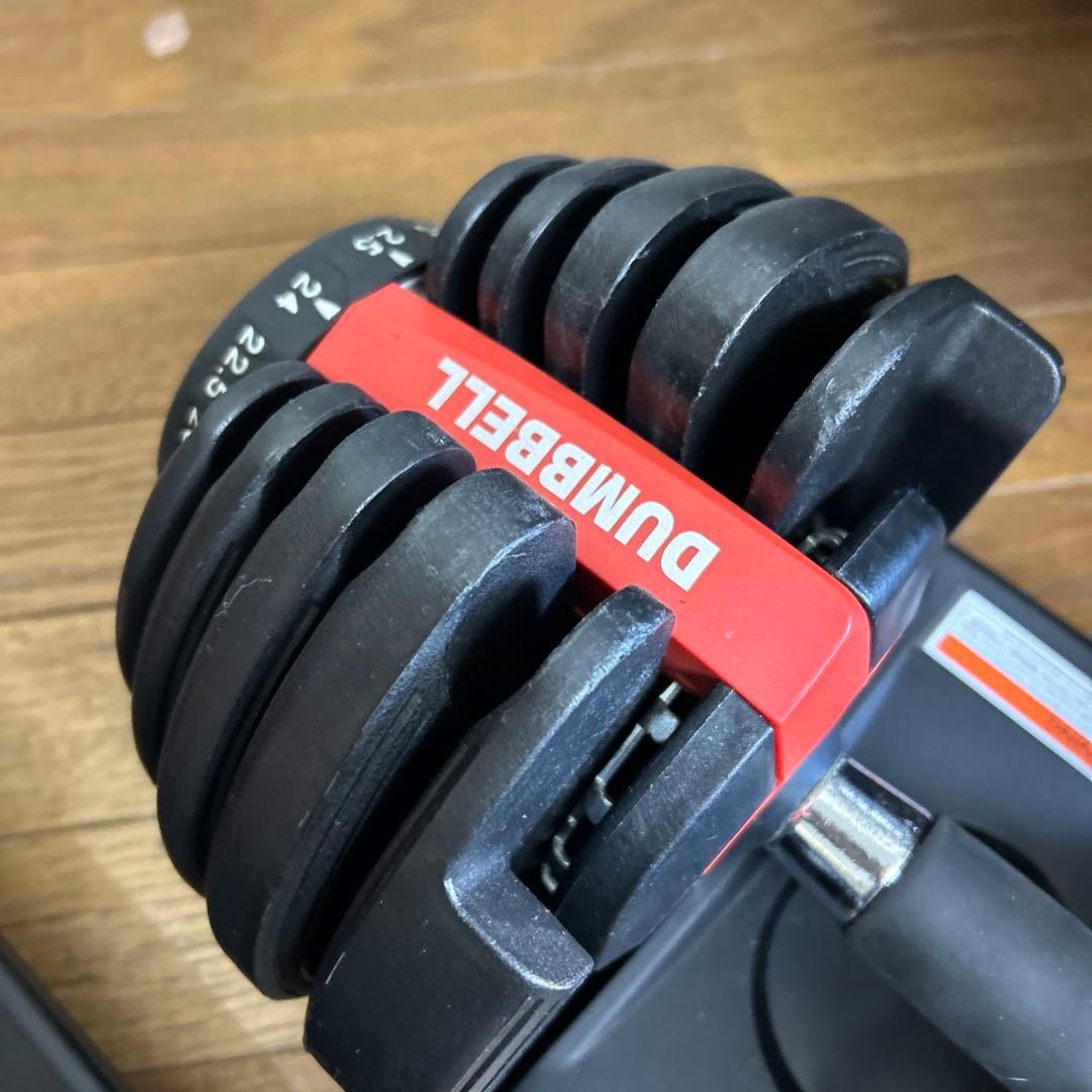 ❷ DUMBBELL 可変式ダンベル 24kg アジャスタブルダンベル