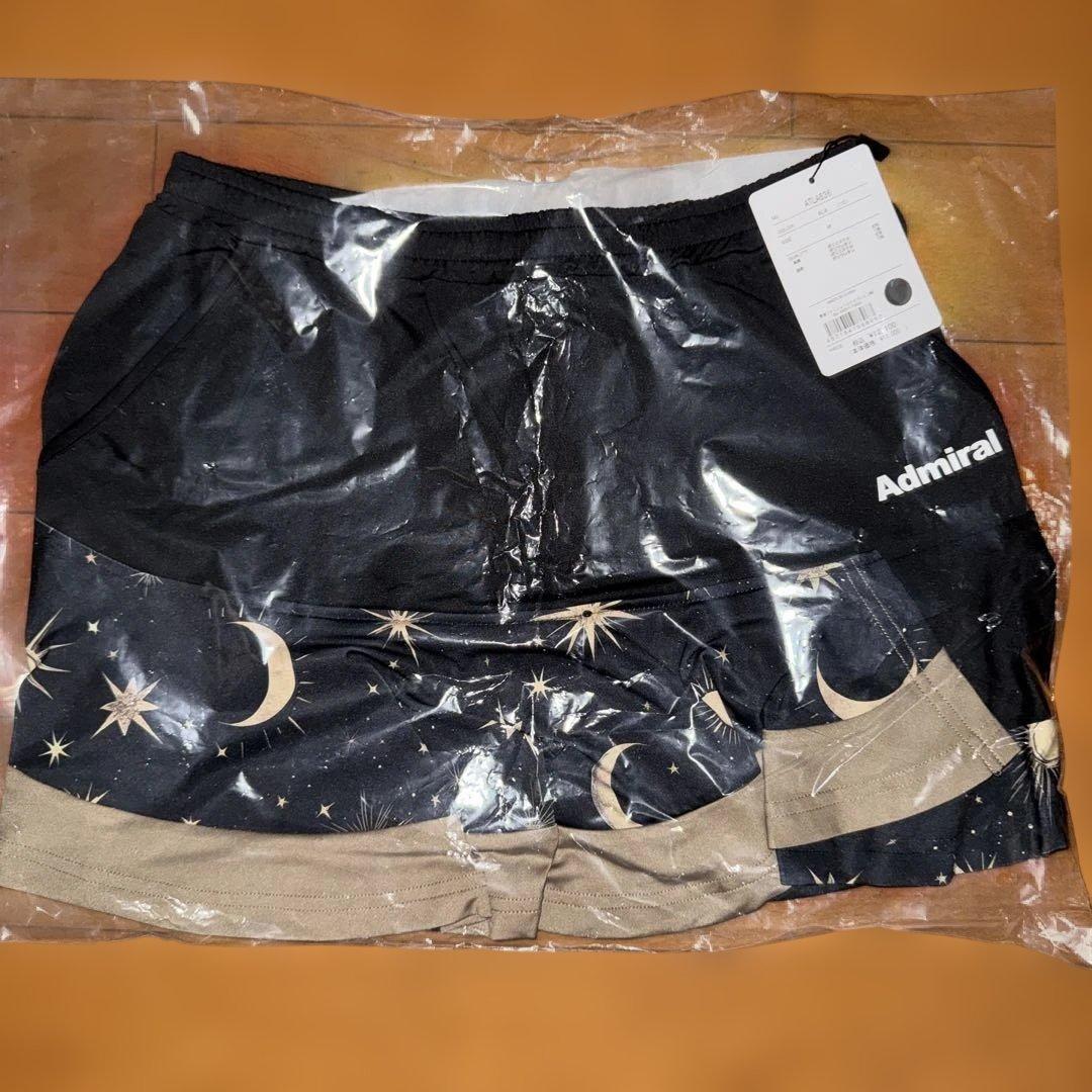 Admiral 星と月柄 Tシャツとスコートセット