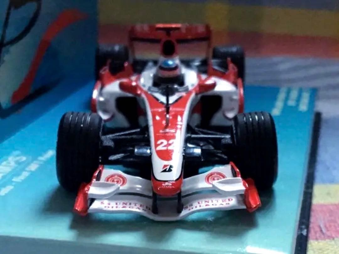 ミニチャンプス 1/43 TSC スーパーアグリ SA07・ホンダ 佐藤琢磨