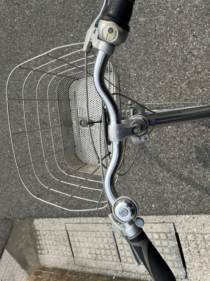 【！直接お取引のみ！】ブリヂストンアルベルト27インチシルバー