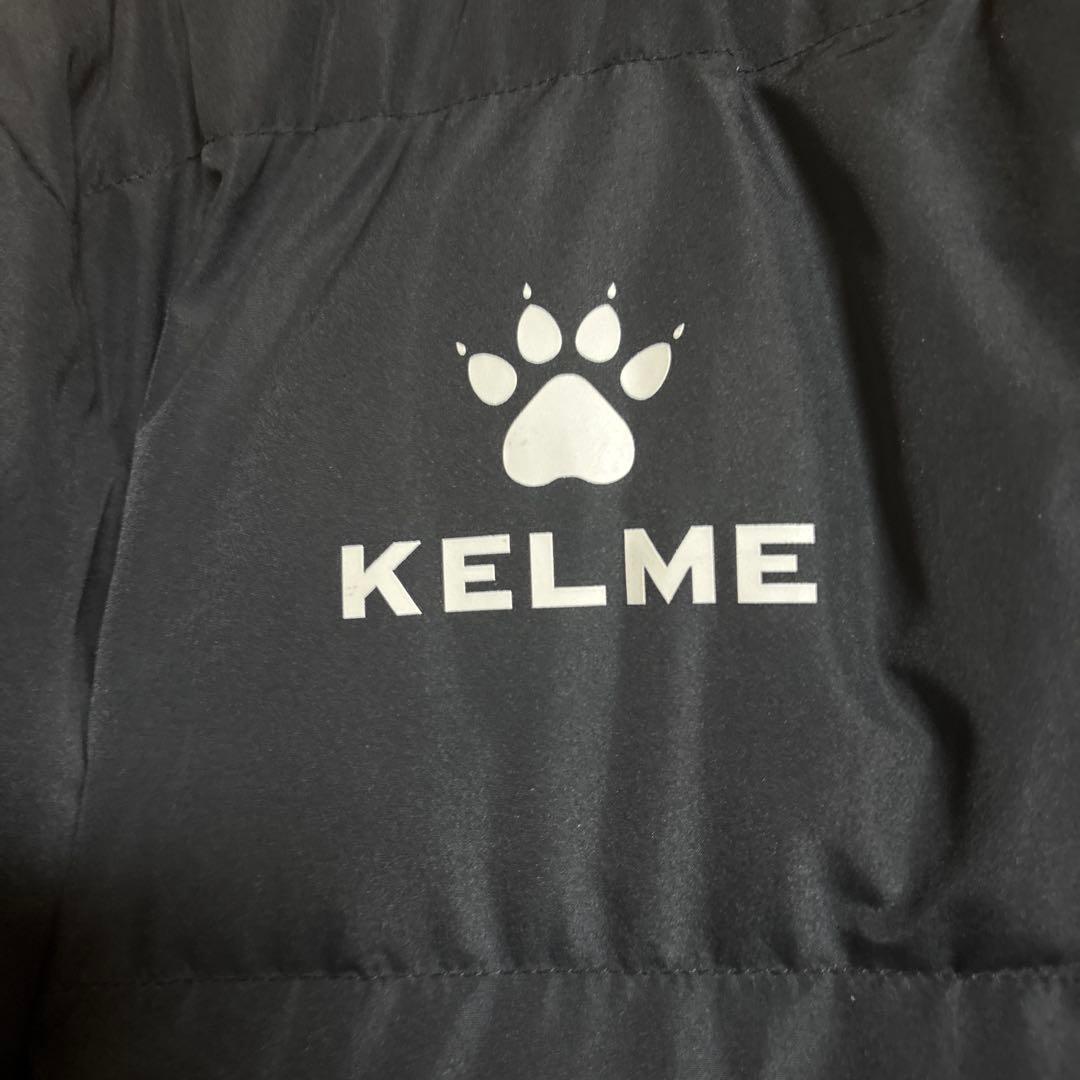 KELME 黒 ロング丈 ベンチコート