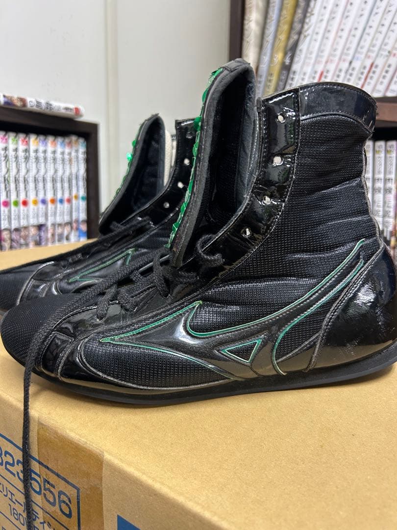Mizuno ボクシングシューズ スパンコール付き
