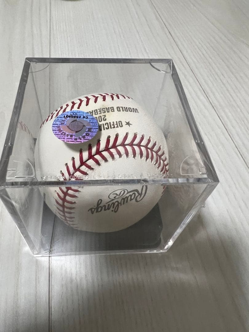 2009年 WORLD BASEBALL CLASSIC 試合球　WBC 記念球