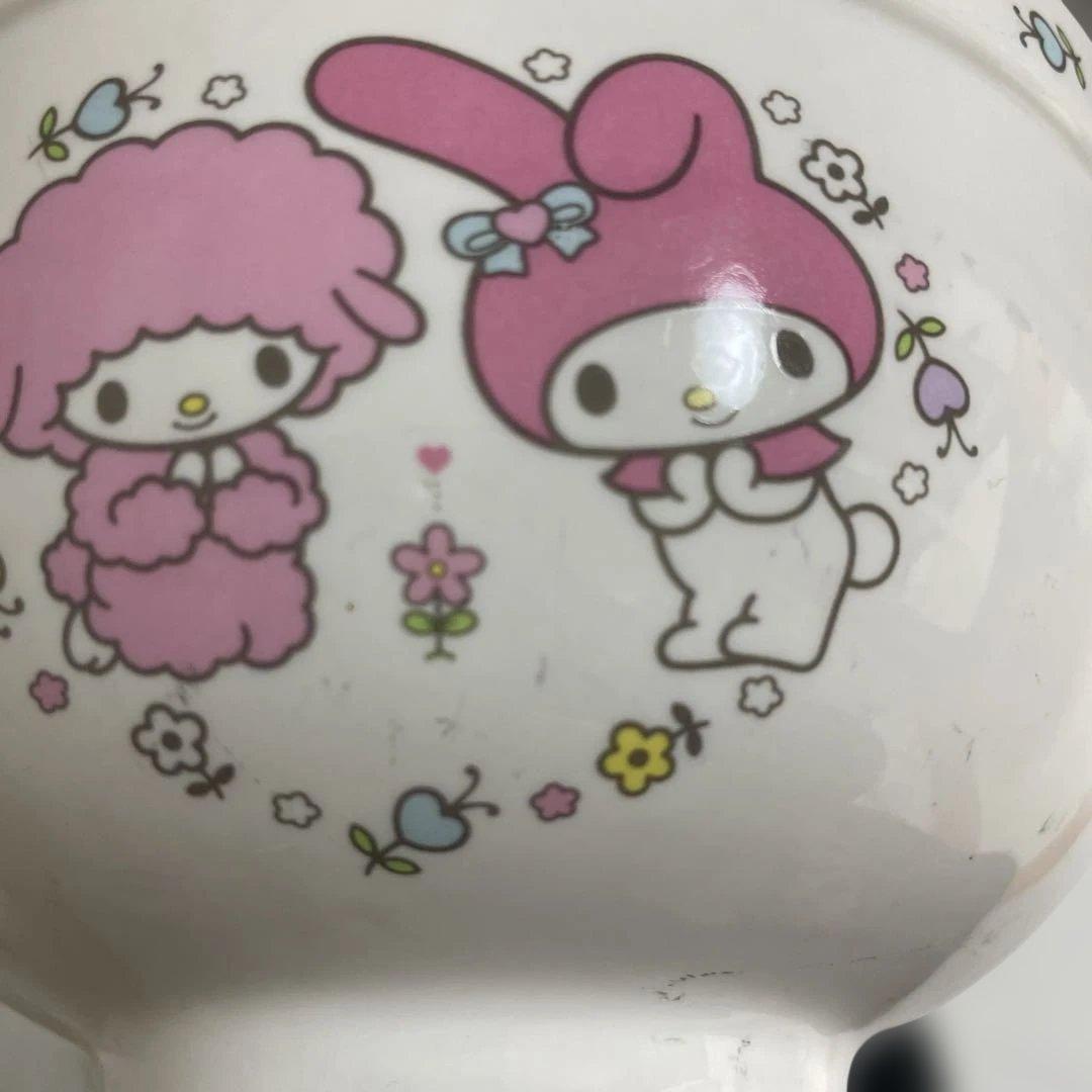 マイメロディフタ付きどんぶり　2005食器　レトロ　レア