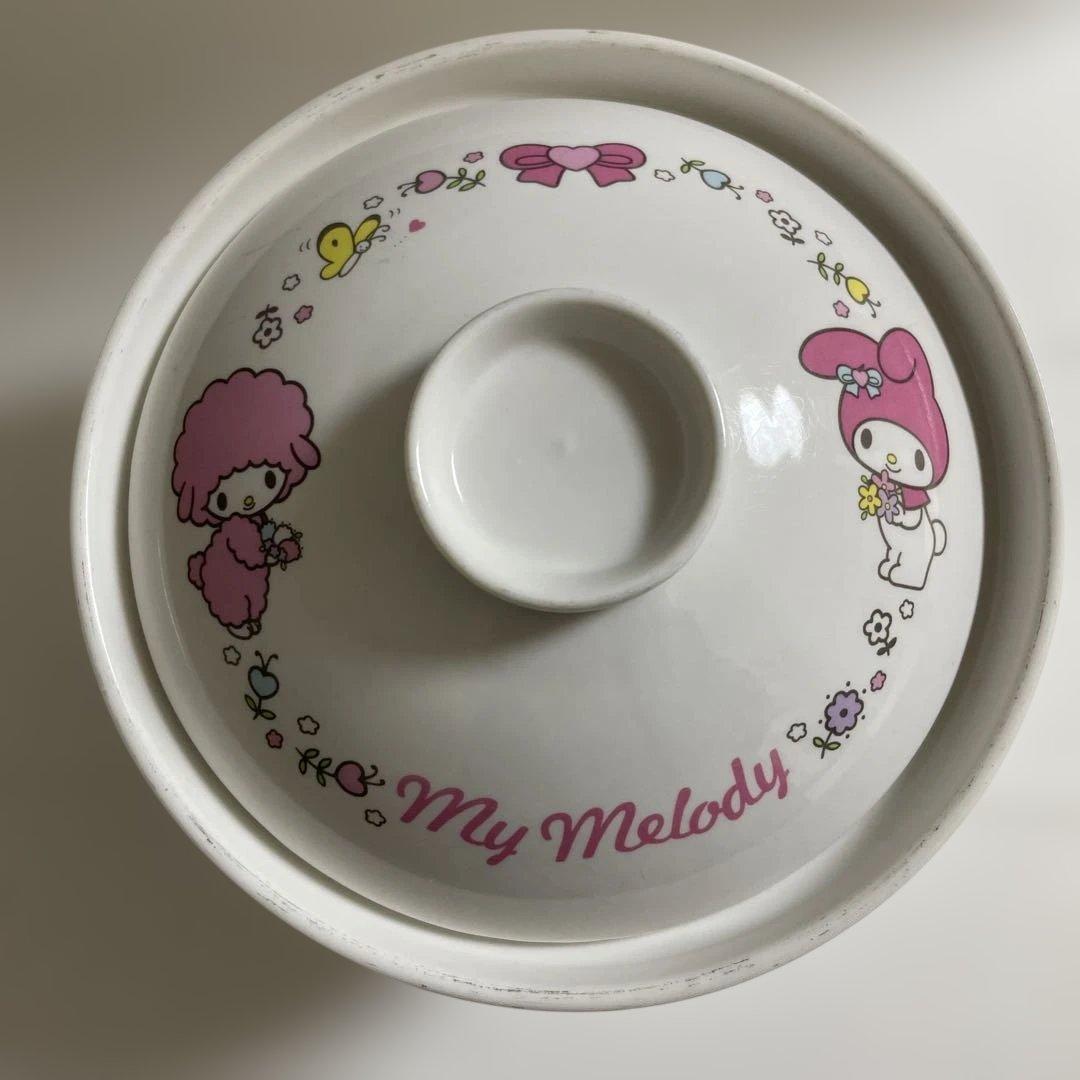 マイメロディフタ付きどんぶり　2005食器　レトロ　レア