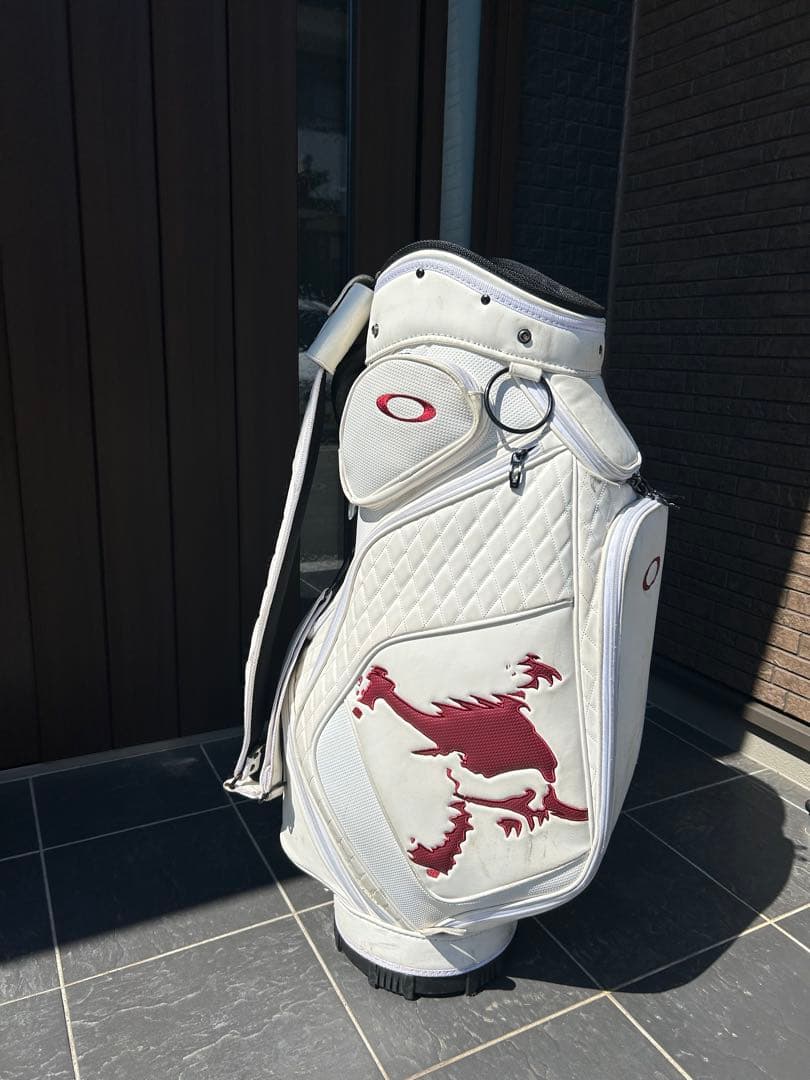 【美品】Oakley キャディバッグ ホワイト