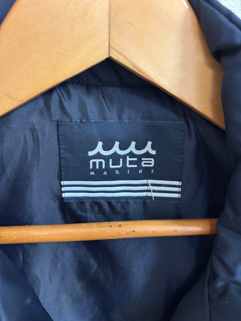 muta MARINE ダウンベスト ネイビー サイズM レディース