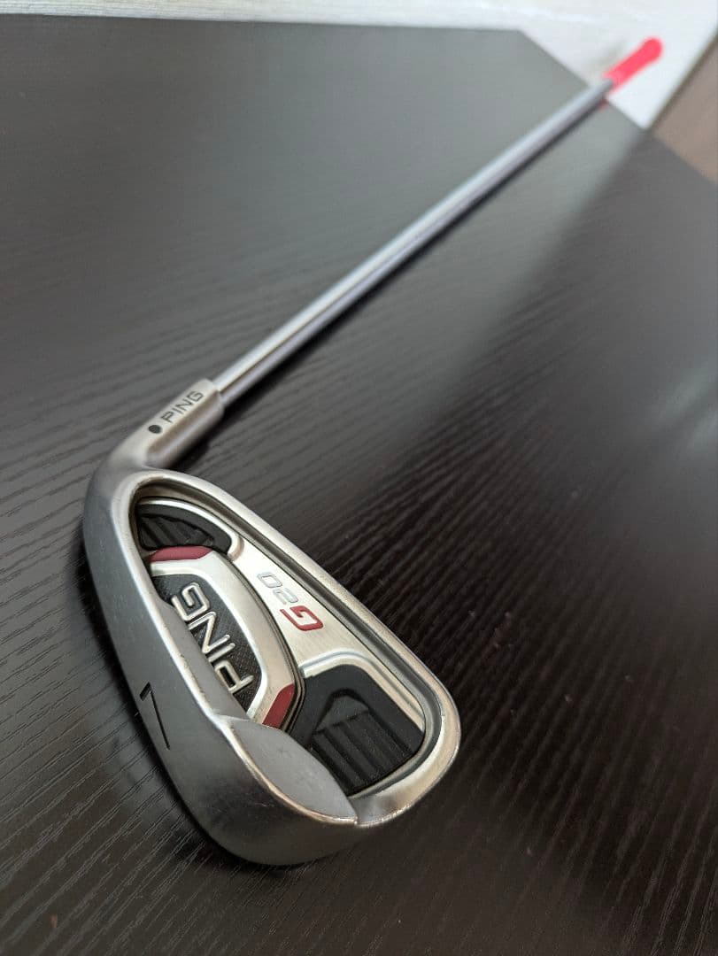 ピン7番アイアンG20ゴルフクラブ初心者メンズ中古PINGグリップ新品