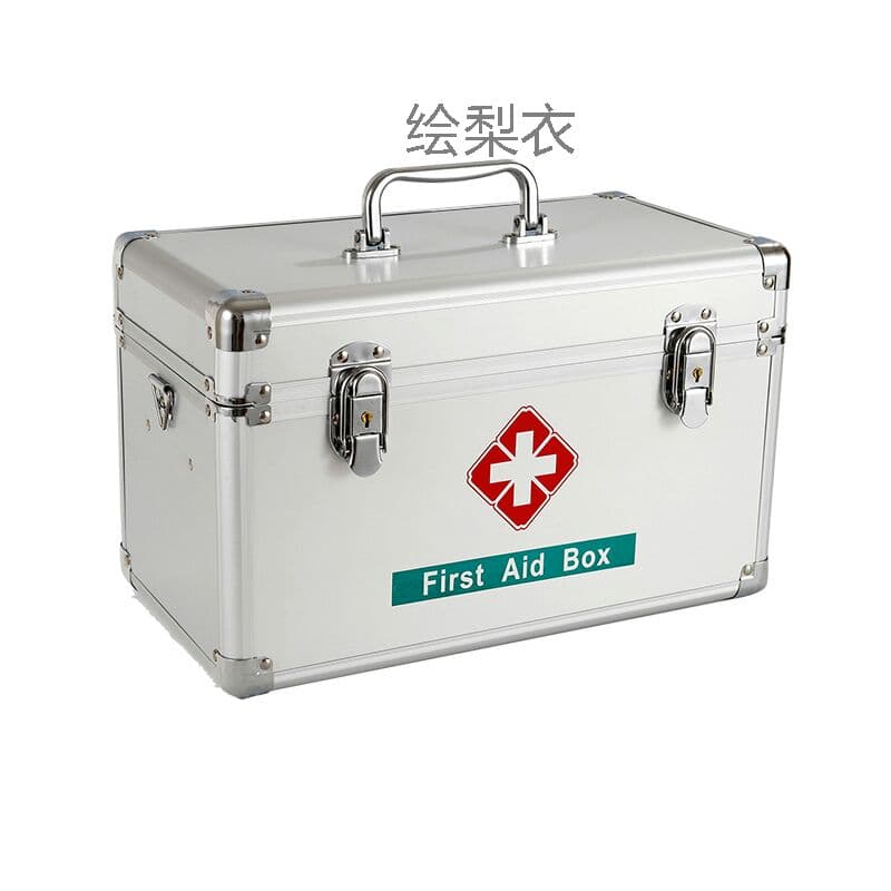 救急箱 薬箱 薬品箱 応急ボックス 多機能収納ケース S:30*17*19cm