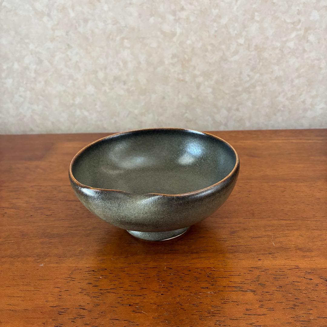 【極美品】焼き締め 片口小鉢 2客セット 和モダン 器 盛り鉢 豆皿 鉢