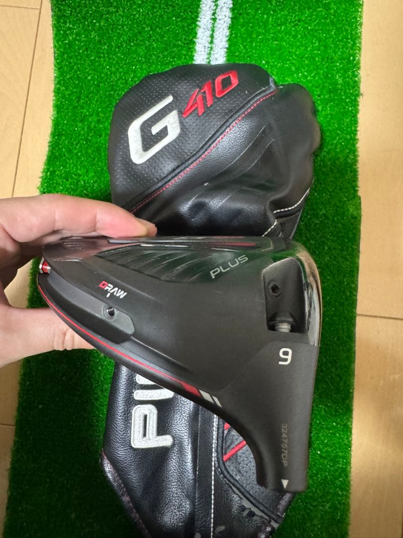 PING G410 PLUS ドライバー　ヘッドのみ　9度　ヘッドカバー付き