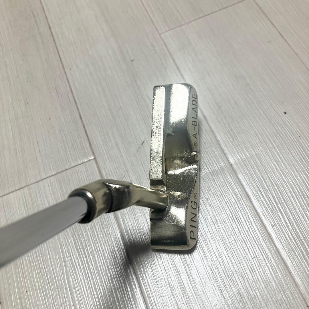 磨きクリーニング済/PING A-BLADE ピン ゴルフパター グリップ新品