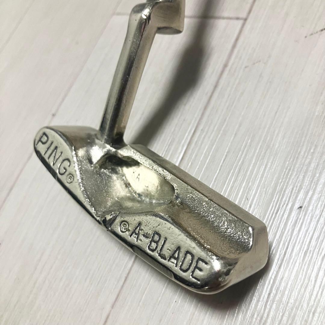 磨きクリーニング済/PING A-BLADE ピン ゴルフパター グリップ新品