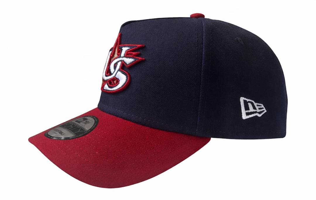 WBC 2026 アメリカ代表 公式キャップ ネイビー/レッド フリーサイズ