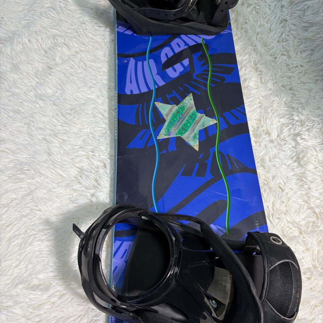 kissmark ビンディング × AIR GROOVE スノーボード 155