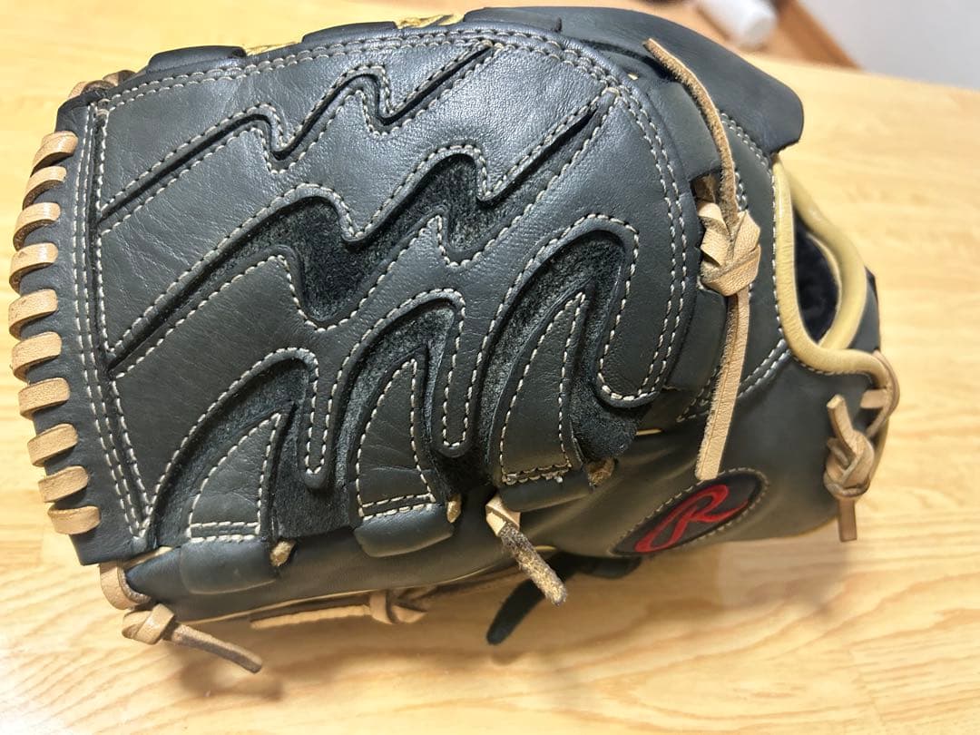 た*や様 Rawlings 軟式グローブ ネイビー 左投げ投手用
