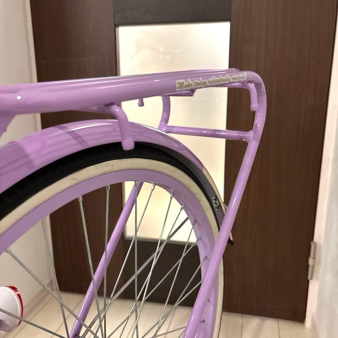 アサヒサイクル　バスケットかご付き自転車　プリンピング　22