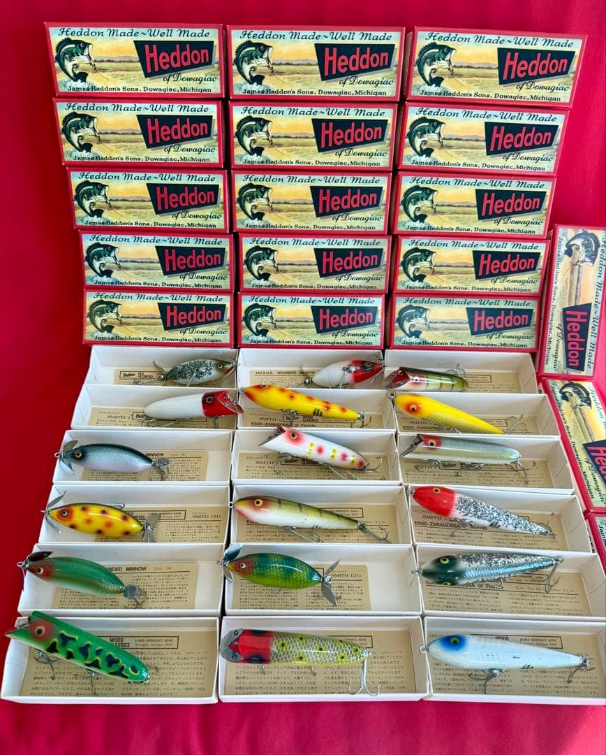 ニ*ん様 オールドヘドン ★☆ スミス ウッド ヘドン HEDDON ルアー 釣