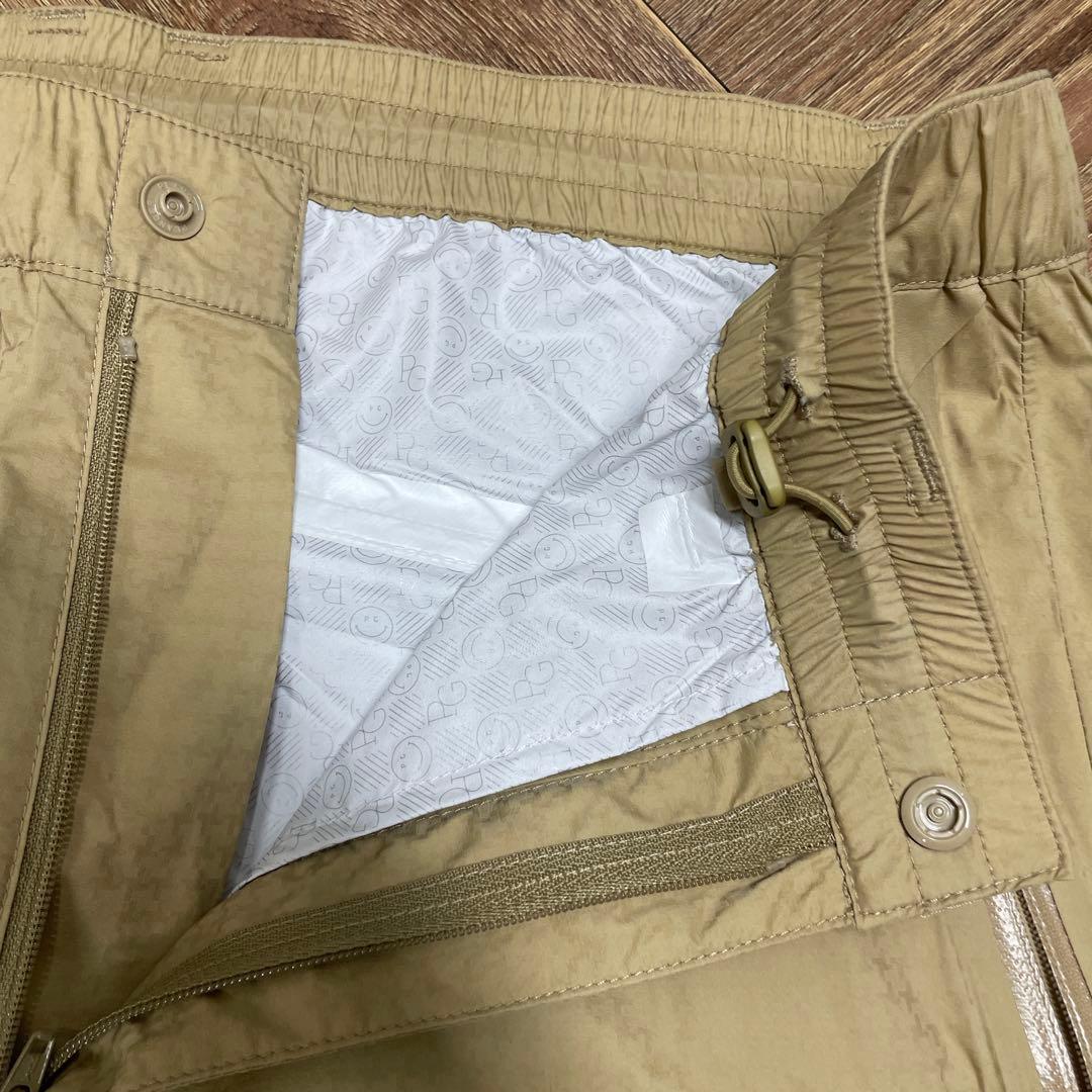 パーリーゲイツ　ベージュ　レインパンツ　サイズ4