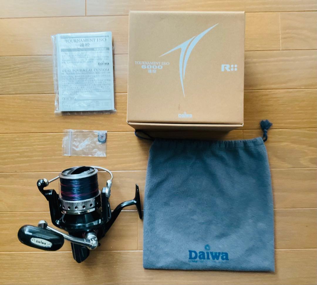 ダイワ トーナメント ISO 6000 遠投 スピニングリール　【中古品】