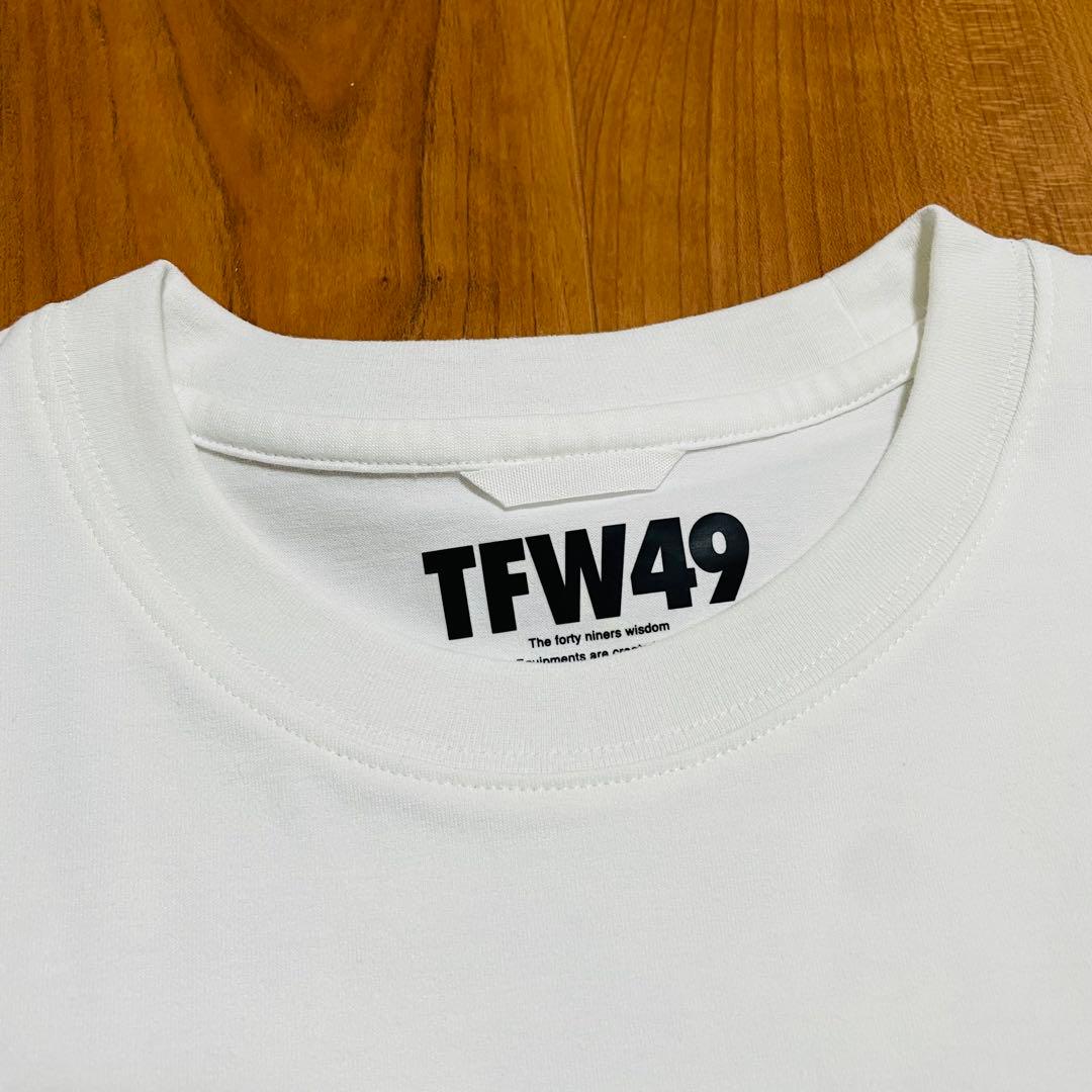 未使用　TFW49 FOURTEEN Tシャツ　L ゴルフ　ホワイト