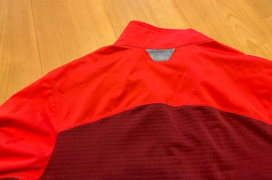 patagonia パッションレッド ソフトシェル ウインドシールドジャケット