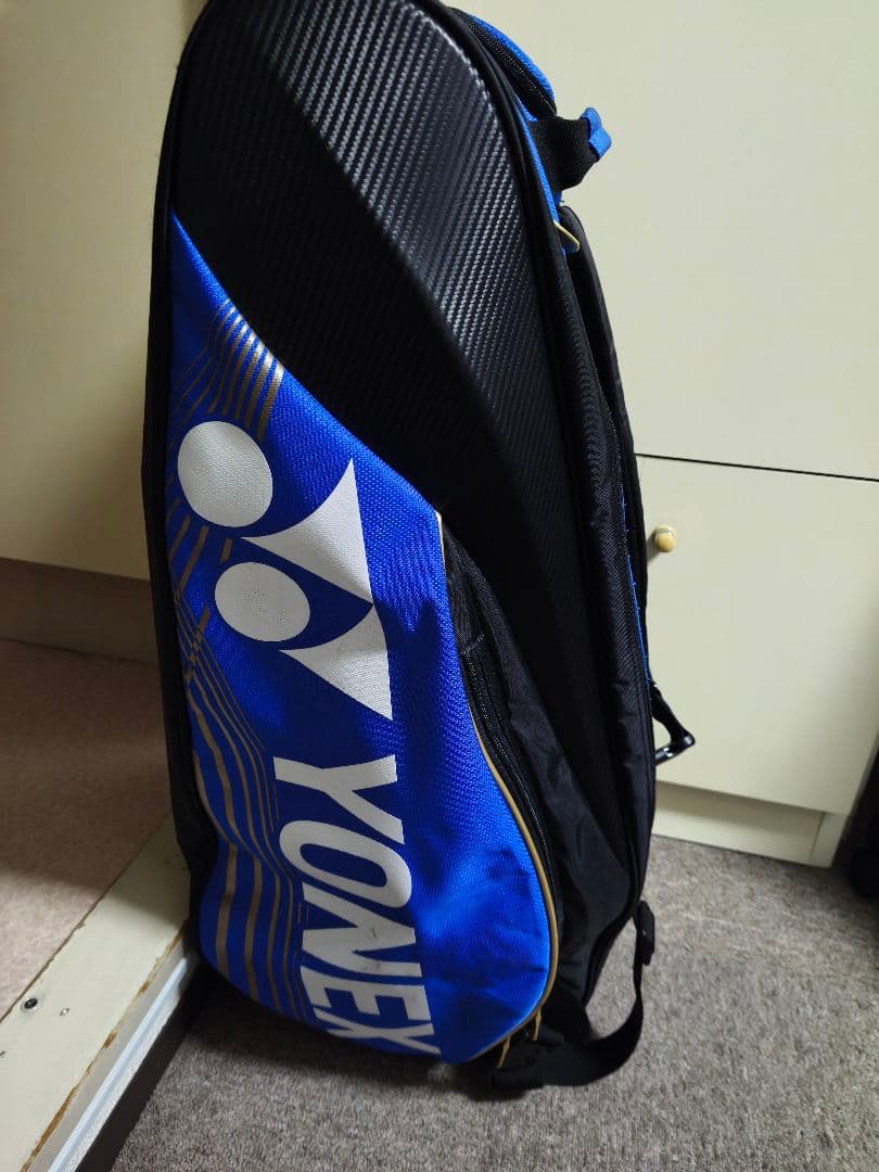 【人気商品】YONEX バドミントン ラケットバッグ 青黒