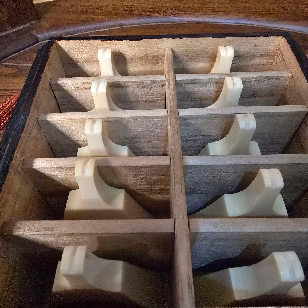 天然素材製 琴柱 桐箱入り