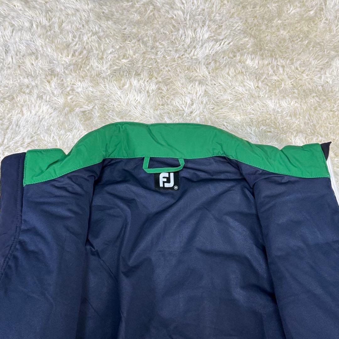 【美品】フットジョイ　中綿　フルジップパデットジャケット　２way　M
