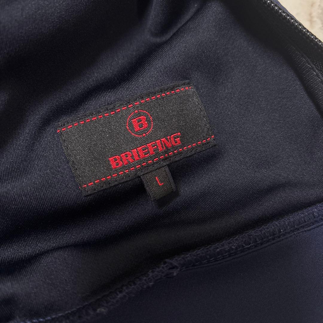 BRIEFING GOLF フード付きジャケット ネイビー　Lサイズ