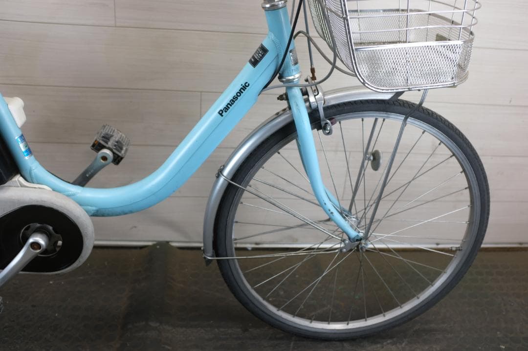 パナソニック　電動アシスト自転車　24インチ　３段　本体　バッテリーと充電器なし