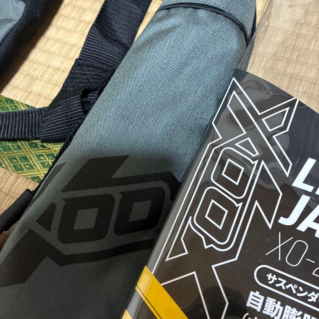 2024年8月購入　自動膨張式ライフジャケット　ポイント釣具　桜マーク