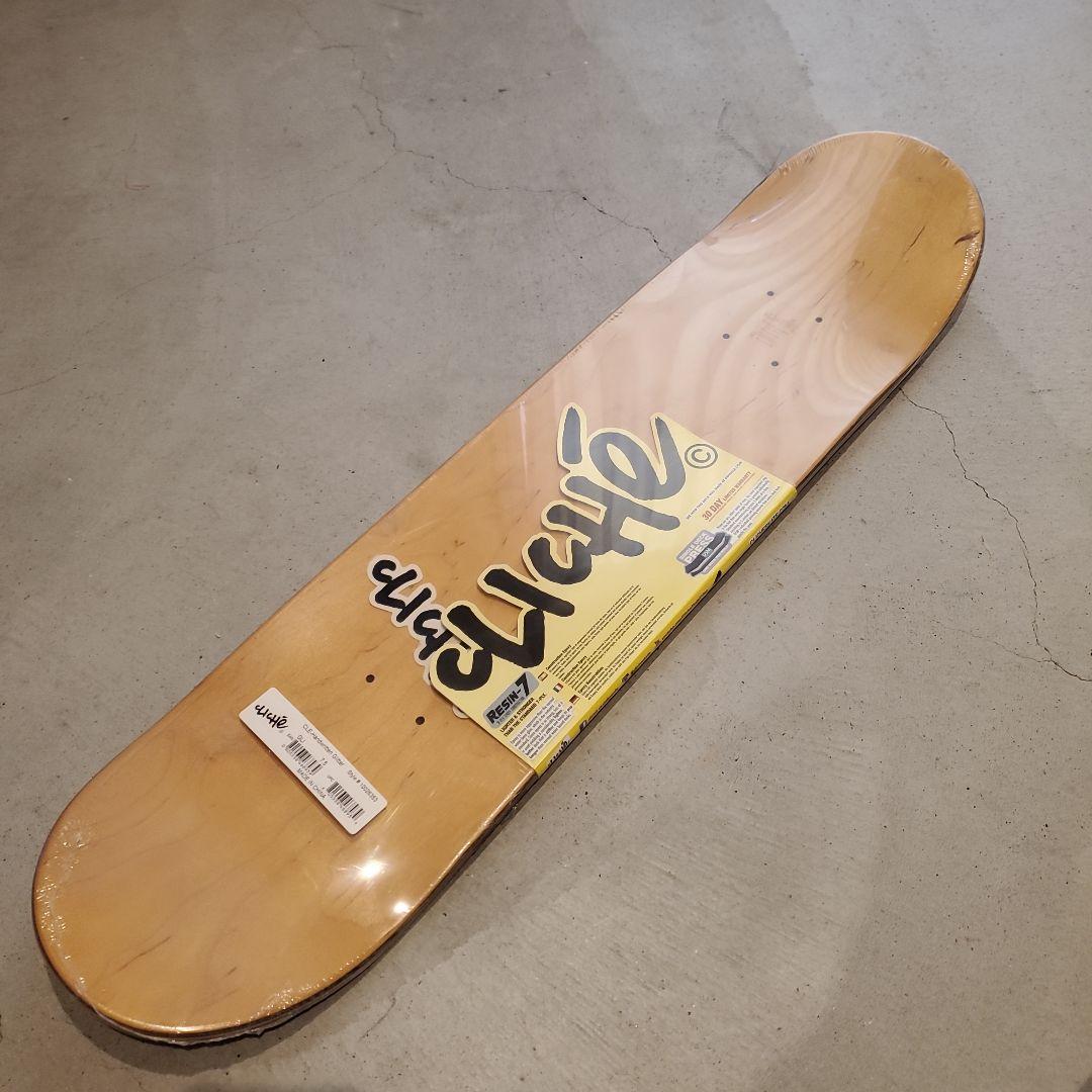 新品　スケボー　デッキ　CLICHE クリシェ　7.5インチ