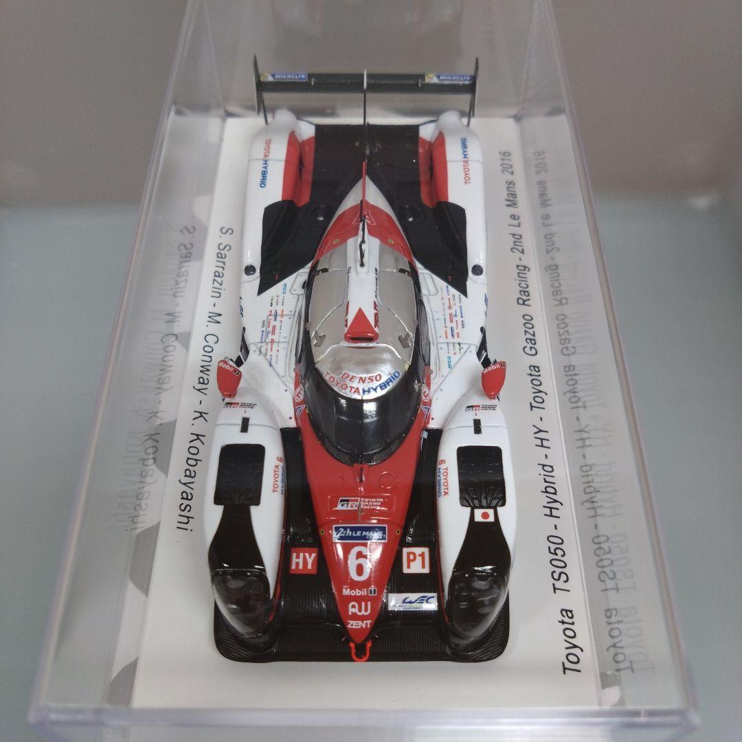 1/43スパーク トヨタガズーレーシングTS050 #6 2nd LM 2016