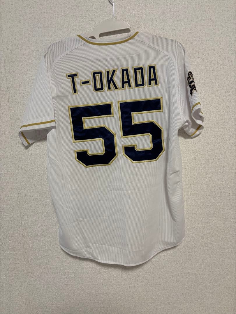 オリックスバファローズ　T-岡田　ハイクオリティユニフォーム Mサイズ