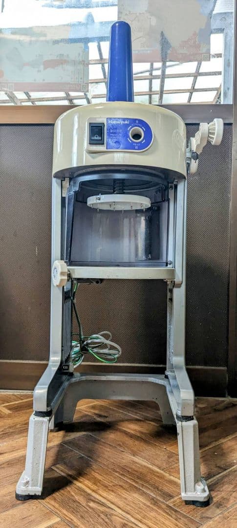 初雪かき氷　かき氷機業務用 HB310B 専用脚台付き