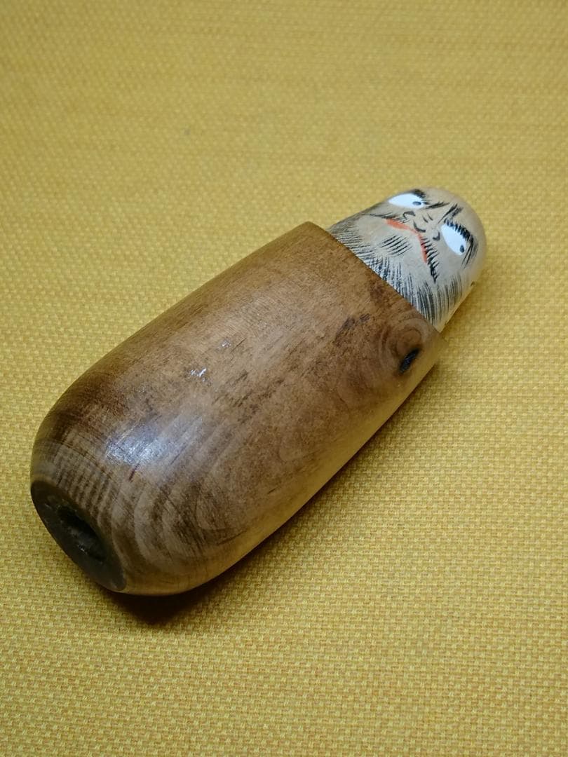 人形　だるま　達磨　木製　オブジェ　置物　インテリア　工芸品　美術品　A1001
