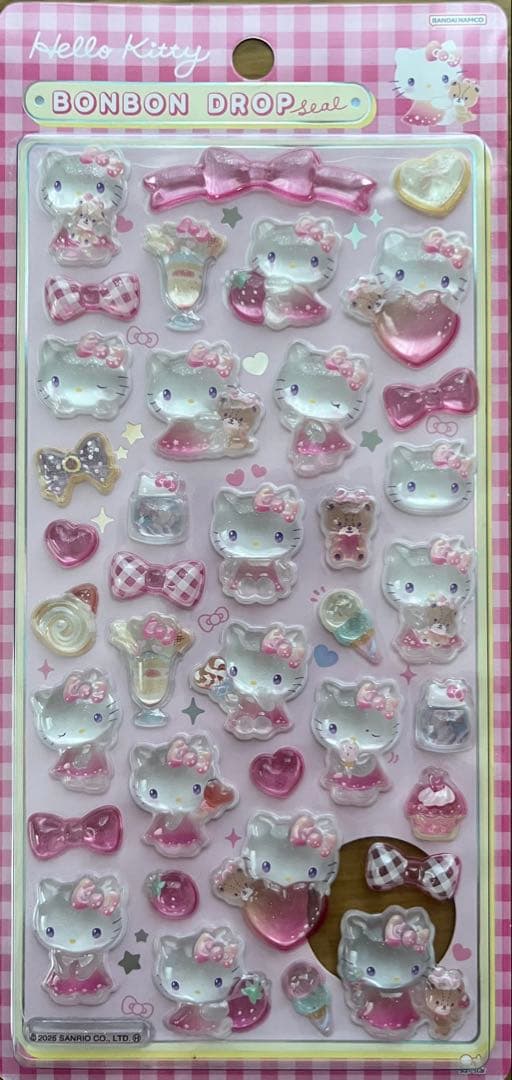 【正規品】サンリオボンボンドロップシールmini