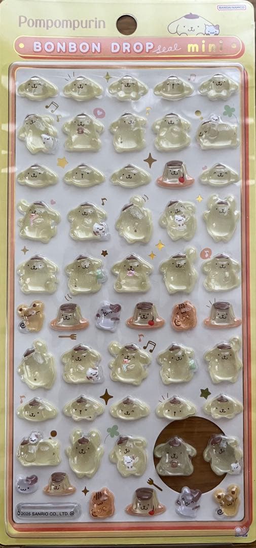 【正規品】サンリオボンボンドロップシールmini
