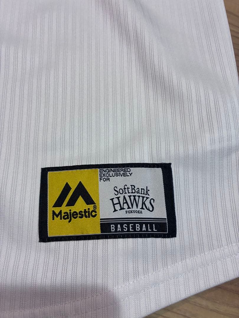 SoftBank HAWKS majestic ユニフォーム SHUTO 23