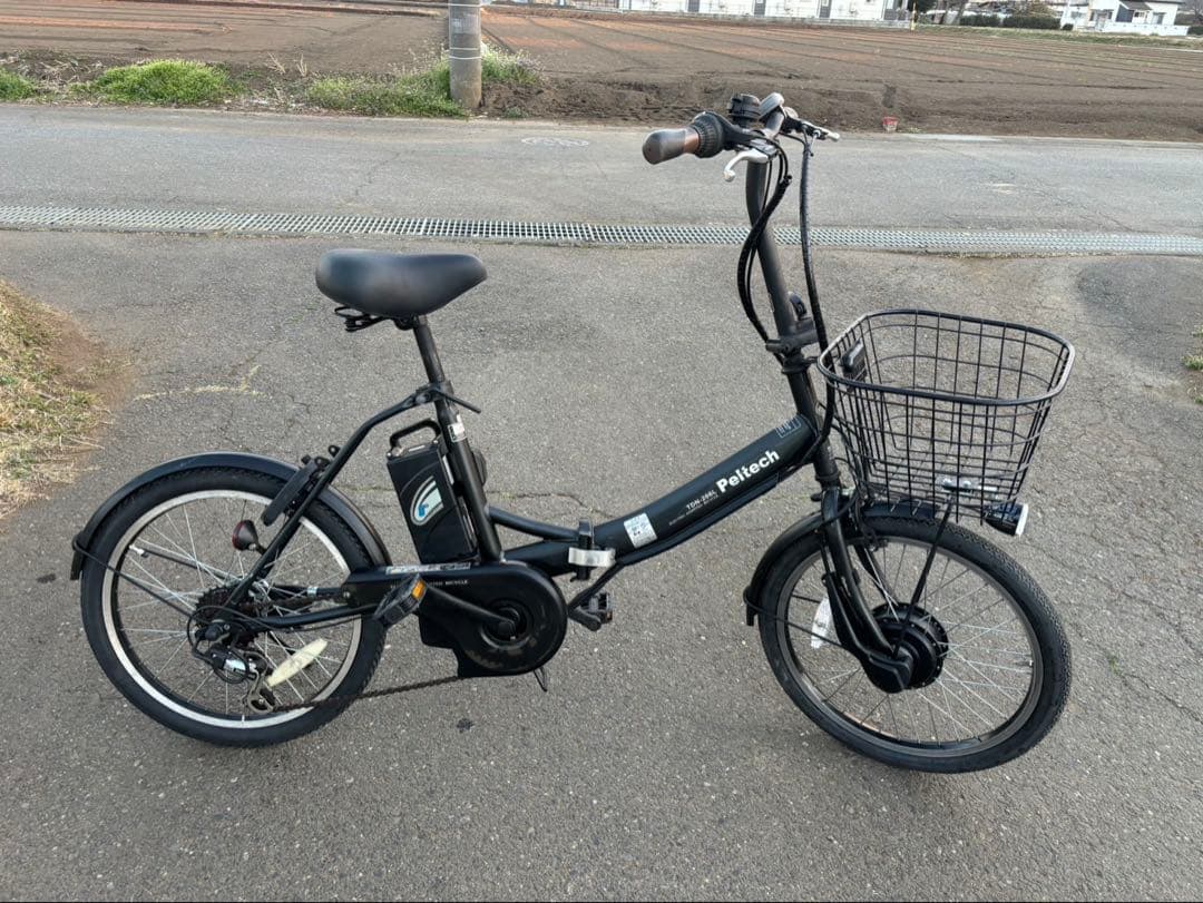 PELTECH 折りたたみ電動アシスト自転車