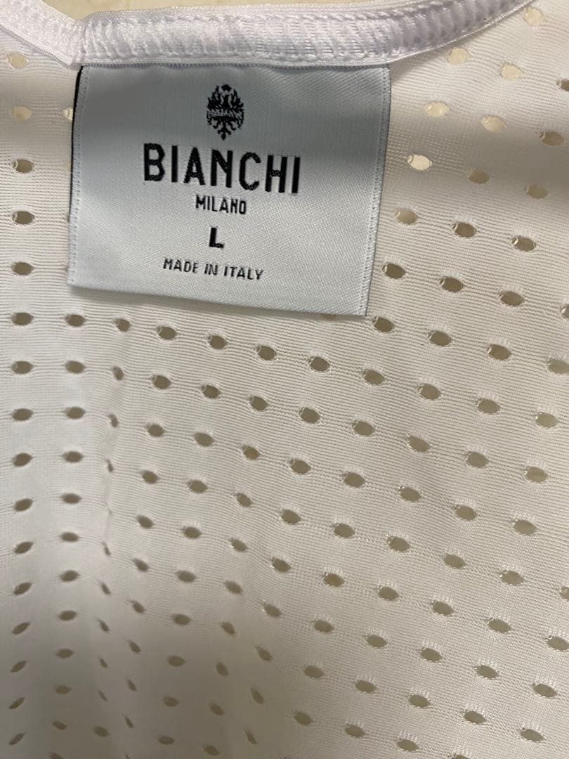 新品タグ付きサイクルウェアBianchi ビブL