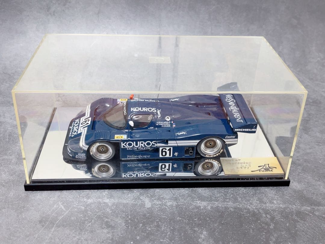 FUJIYA特別製作　 1/24 ザウバーメルセデス C9 #61 YSL