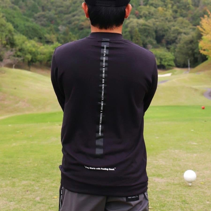 LUXE/RGOLF ストレッチシルキー ミニモック 46142BKM