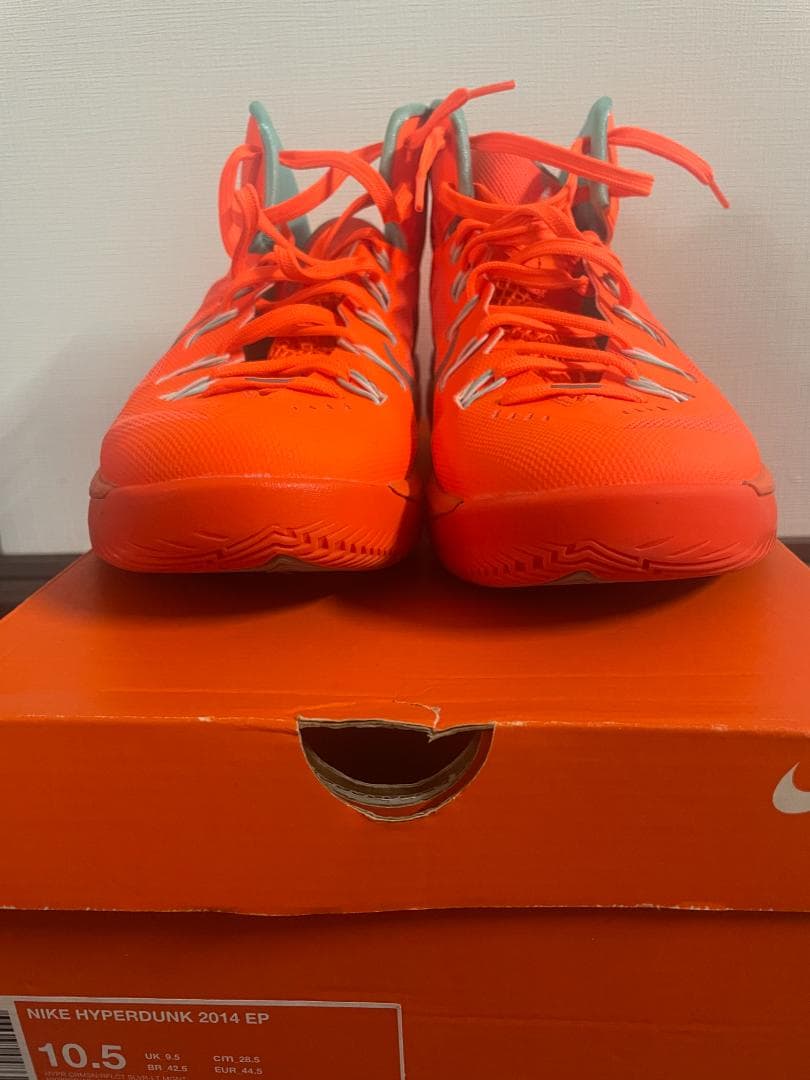 NIKE Hyperdunk 2014 EP 10.5 オレンジ