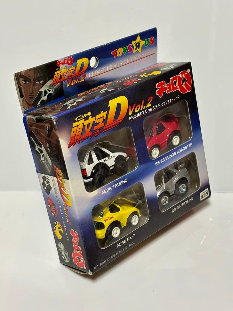 (2点) 頭文字D コミックトミカEX ＆ 頭文字D Vol.2 チョロQ