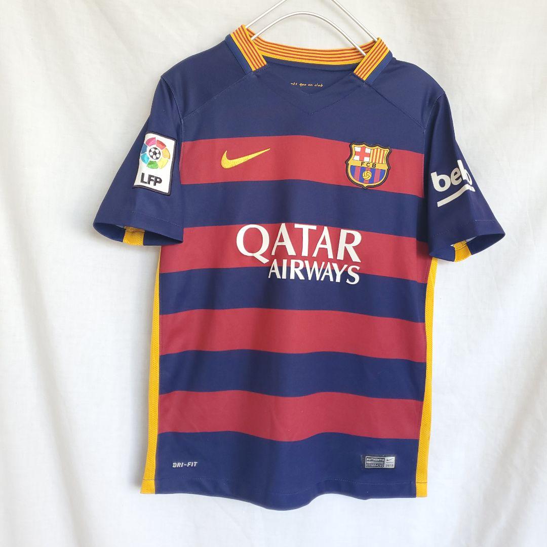 Nike FC Barcelona ユニフォーム ゲームシャツ ボーダ 2015